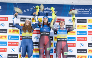 Podium Damen Oberhof 2026