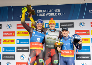 Podium Herren, Oberhof 2025 Podium Herren, Oberhof 2025
