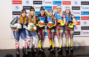 Podium Damen Doppel, Winterberg 2025