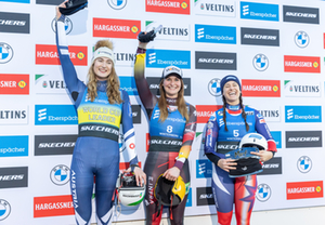 Podium Damen, Winterberg 2025 Podium Damen, Winterberg 2025