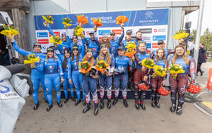 Team-Staffel Podium Altenberg 2026