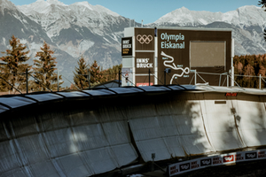 Igls finish courve Igls finish courve