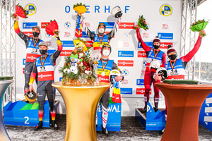 Ceremony Doubles Oberhof 2021 Ceremony Doubles Oberhof 2021