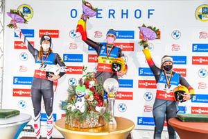 Ceremony Ladies Oberhof 2021 Ceremony Ladies Oberhof 2021