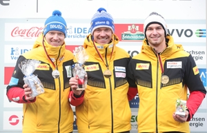 Herren Podium, DM 2023, Altenberg Herren Podium, DM 2023, Altenberg