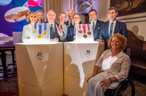 Olympic Medals for Milano Cortina 2026 unveiled in Venice Olympic Medals for Milano Cortina 2026 unveiled in Venice