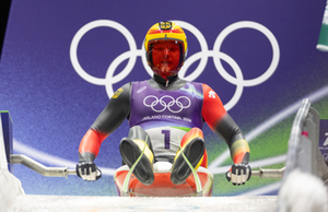 Max Langenhan, Olympische Winterspiele Mailand Cortina Rodel