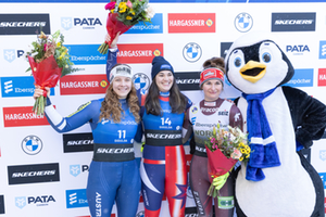 Women Podium, Sigulda 2026