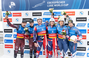 Podium Men's Doubles, Lake Placid 2025