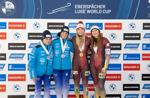 Women's Doubles Podium Nations Cup, Park City 2025