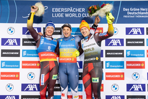 Podium Herren Einzel, Oberhof 2026