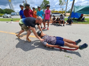 wheel luge Thailand