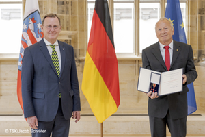 Bodo Ramelow und Bernd Roßmann Bodo Ramelow und Bernd Roßmann