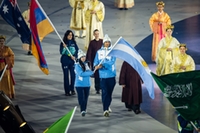 Schlussfeier Verona Milano Cortina 2026, Veronica Ravenna, Foto: Tom Weller (VOIGT)