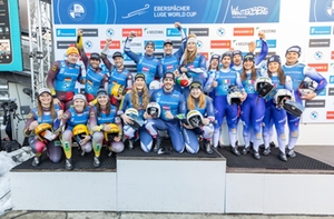 Winterberg 2025 Team-Staffel Podium Winterberg 2025 Team-Staffel Podium