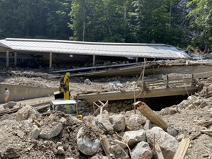 Aufräumarbeiten Königssee