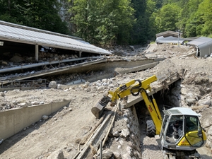 Aufräumarbeiten Königssee