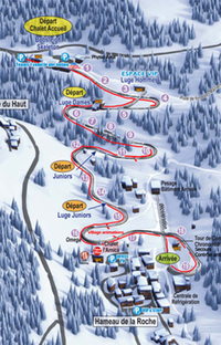 La Plagne Luge Track La Plagne Luge Track