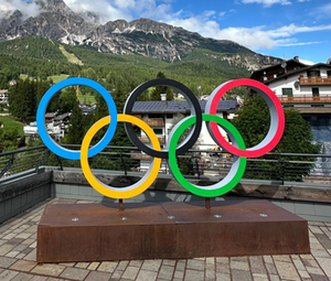Cortina Olympic Rings