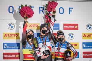 Podium Damen, Oberhof 2022