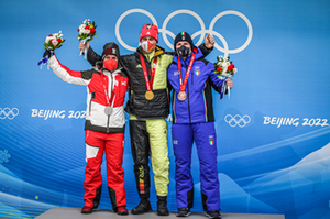 Beijing 2022, Men's singles medals