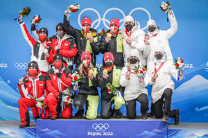 Team relay Ceremony Beijing 2022