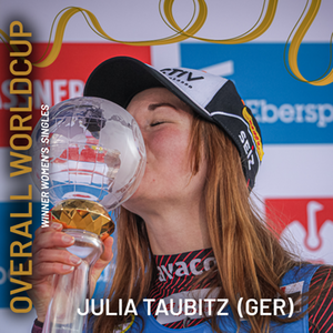 Taubitz Gesamtweltcupsiegerin Taubitz Gesamtweltcupsiegerin