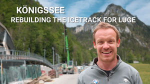 Felix Loch Wiederaufbau Kunsteisbahn Königssee