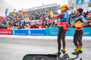 Eggert / Benecken Weltmeister 2023, Oberhof