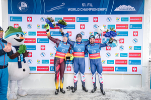 Podium Men's Singles, Oberhof 23