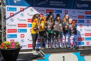Podium Damen Doppel Overall World Cup 2023 Podium Damen Doppel Overall World Cup 2023