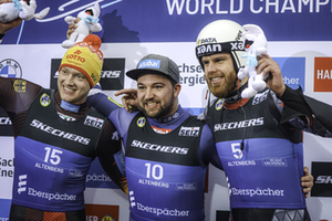 Sprint WCh Men's Podium, Altenberg 2024