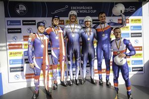 Podium Doppel, Nationencup Oberhof 2024 Podium Doppel, Nationencup Oberhof 2024