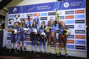 Women's Doubles Sprint, Sigulda 2024