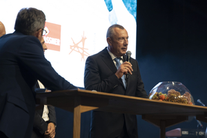 FIL Präsident Einars Fogelis, Hargassner Jubiläum 2024 FIL Präsident Einars Fogelis, Hargassner Jubiläum 2024