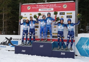 Winterleiten 2020 Podium Doppelsitzer Winterleiten 2020 Podium Doppelsitzer