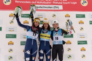 Podium Deutschnofen Damen 2020