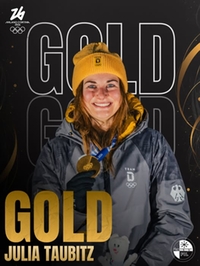 Julia Taubitz Olympic Gold, Milano Cortina 2026