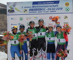 Podium Doppel, Laas 2018 Podium Doppel, Laas 2018