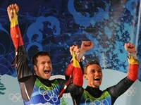 Leitner / Resch, Vancouver 2010, Foto: privat Leitner / Resch, Vancouver 2010, Foto: privat
