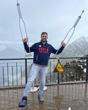 Mazdzer breaks foot, Sochi 2021 Mazdzer breaks foot, Sochi 2021