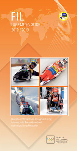 Media Guide 2012 2013 Titelseite