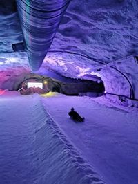 Luge track Ice Cave Leppävirta Luge track Ice Cave Leppävirta