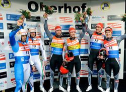 Siegerehrung Doppel Wc Oberhof 946 C Dietmar Reker