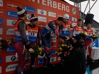 Siegerehrung Doppel Winterberg 