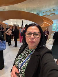 Sorina Ticu in Lausanne, Olympic House