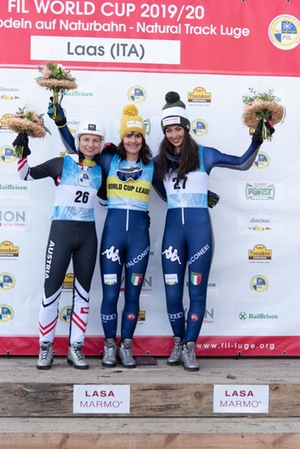 Podium Laas Damen Podium Laas Damen