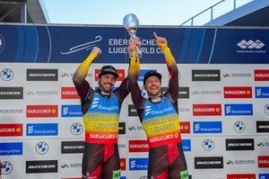 Wendl/Arlt Gesamt-Weltcup Sieger Yanqing 2024/2025 Wendl/Arlt Gesamt-Weltcup Sieger Yanqing 2024/2025