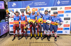 Herren Doppel Podium, Lillehammer 2024 Herren Doppel Podium, Lillehammer 2024
