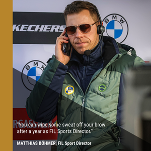 Matthias Böhmer, Sport Director FIL Matthias Böhmer, Sport Director FIL